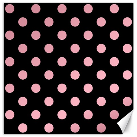 Polka Dots 15.2 x15.41  Canvas - 1