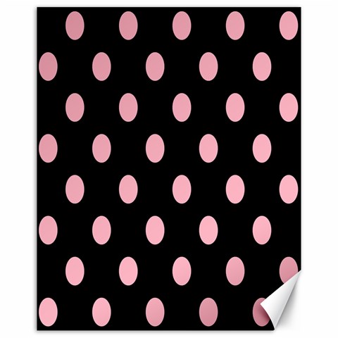 Polka Dots 15.75 x19.29  Canvas - 1