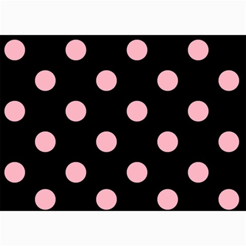 Polka Dots 7 x5  Photo Card - 1