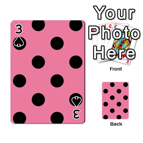 Polka Dots Front - Spade3