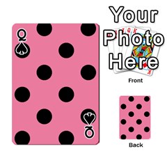 Queen Polka Dots Front - SpadeQ