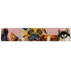 Dogs Are Fun  Flano Scarf (Large) from ArtsNow.com Front