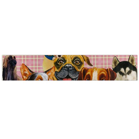 Dogs Are Fun  Flano Scarf (Large) from ArtsNow.com Back