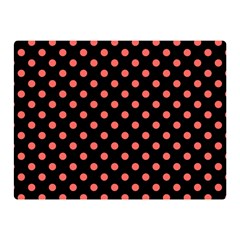 Polka Dots 35 x27  Blanket Front