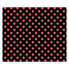 Polka Dots 50 x40  Blanket Front