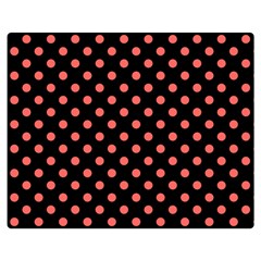 Polka Dots 60 x50  Blanket Front