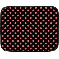 Polka Dots 35 x27  Blanket Front