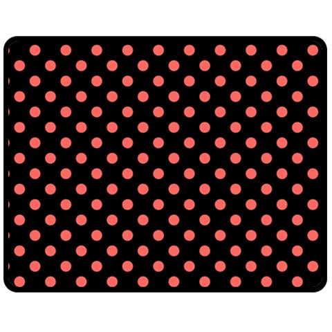 Polka Dots 60 x50  Blanket Front