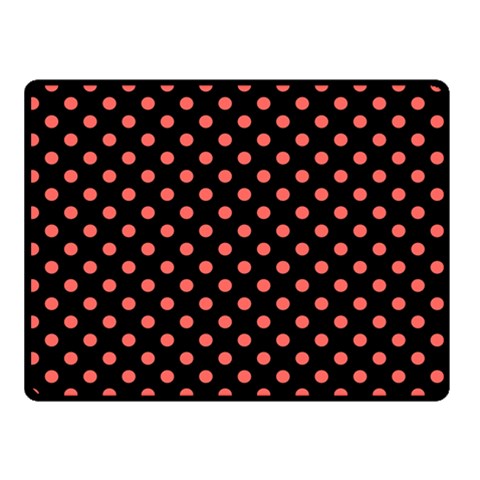 Polka Dots 45 x34  Blanket Front