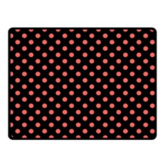 Polka Dots 45 x34  Blanket Front