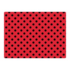 Polka Dots 35 x27  Blanket Front