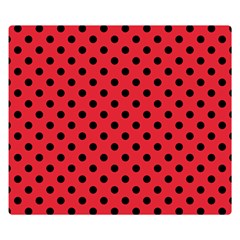 Polka Dots 50 x40  Blanket Front