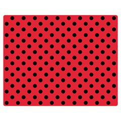 Polka Dots 60 x50  Blanket Front