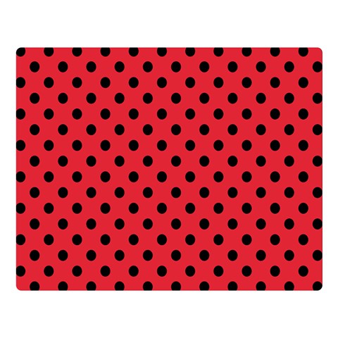 Polka Dots 80 x60  Blanket Front