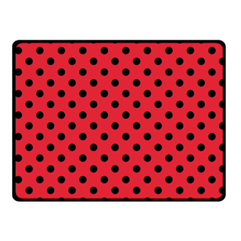 Polka Dots 50 x40  Blanket Front