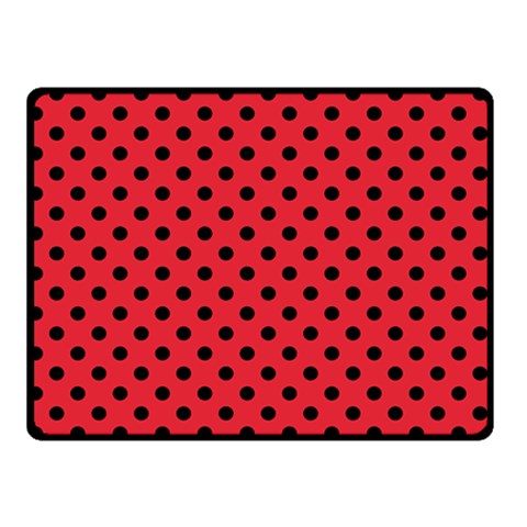 Polka Dots 45 x34  Blanket Front