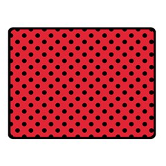 Polka Dots 45 x34  Blanket Front