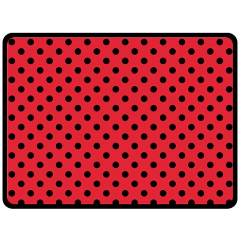 Polka Dots 80 x60  Blanket Front