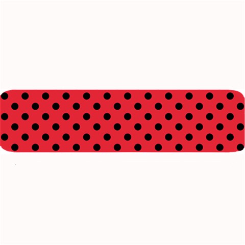 Polka Dots 32 x8.5  Bar Mat