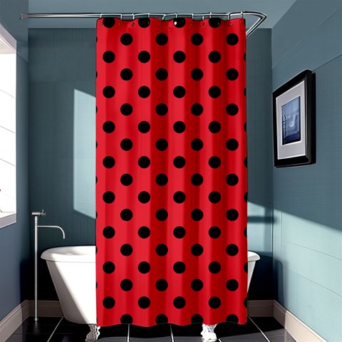 Polka Dots Curtain(36 X72 ) - 33.26 x66.24  Curtain(36 X72 )