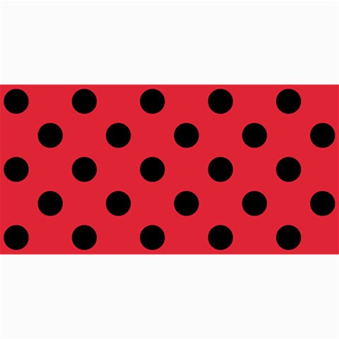 Polka Dots 8 x4  Photo Card - 1