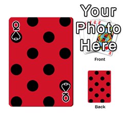 Queen Polka Dots Front - SpadeQ