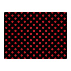 Polka Dots 35 x27  Blanket Front