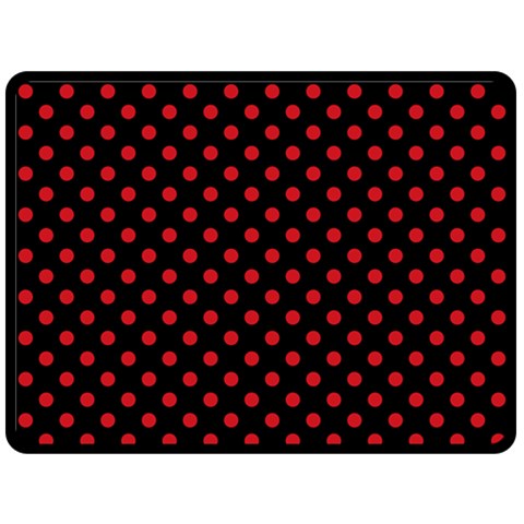 Polka Dots 80 x60  Blanket Front