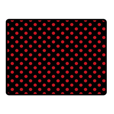 Polka Dots 45 x34  Blanket Front