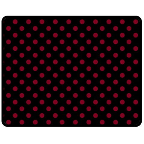 Polka Dots 60 x50  Blanket Front