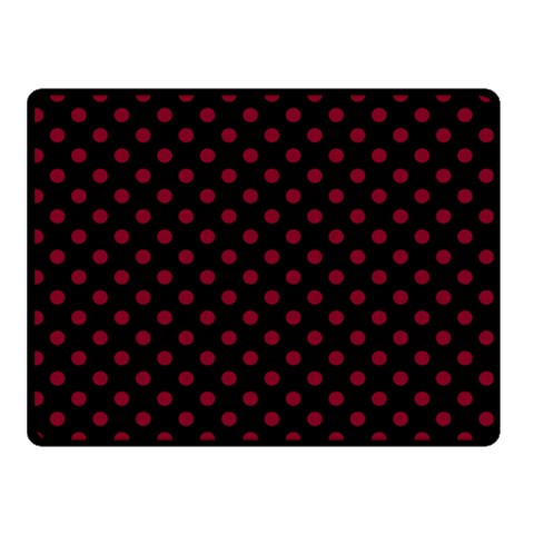 Polka Dots 45 x34  Blanket Back