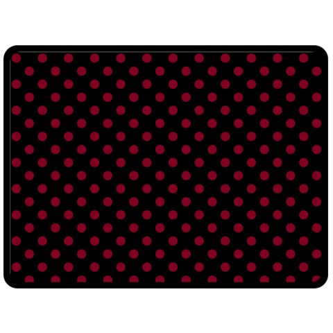 Polka Dots 80 x60  Blanket Back