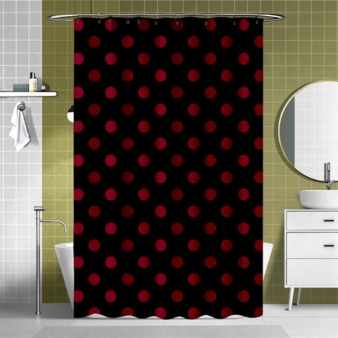 Polka Dots Curtain(48  X 72 ) - 42.18 x64.8  Curtain(48  X 72 )