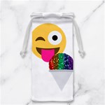 glitter wink emoji  Jewelry Bag