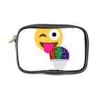 glitter wink emoji  Coin Purse