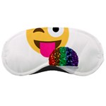 glitter wink emoji  Sleeping Mask