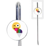 glitter wink emoji  Book Mark