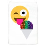 glitter wink emoji  Removable Flap Cover (S)