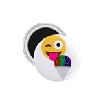 glitter wink emoji  1.75  Magnet