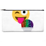 glitter wink emoji  Pencil Case