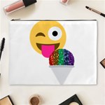 glitter wink emoji  Cosmetic Bag (XL)