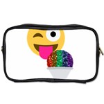 glitter wink emoji  Toiletries Bag (Two Sides)