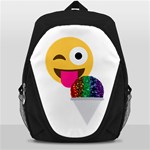 glitter wink emoji  Backpack Bag