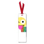 glitter wink emoji  Small Book Mark