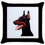 Strong and Brave Throw Pillow Case (Black)