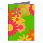 Groovy Mod Floral Greeting Cards (Pkg of 8)