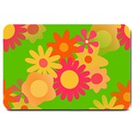 Groovy Mod Floral Large Doormat