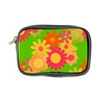 Groovy Mod Floral Coin Purse