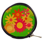 Groovy Mod Floral Mini Makeup Bag