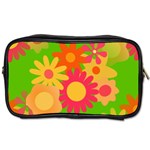 Groovy Mod Floral Toiletries Bag (Two Sides)